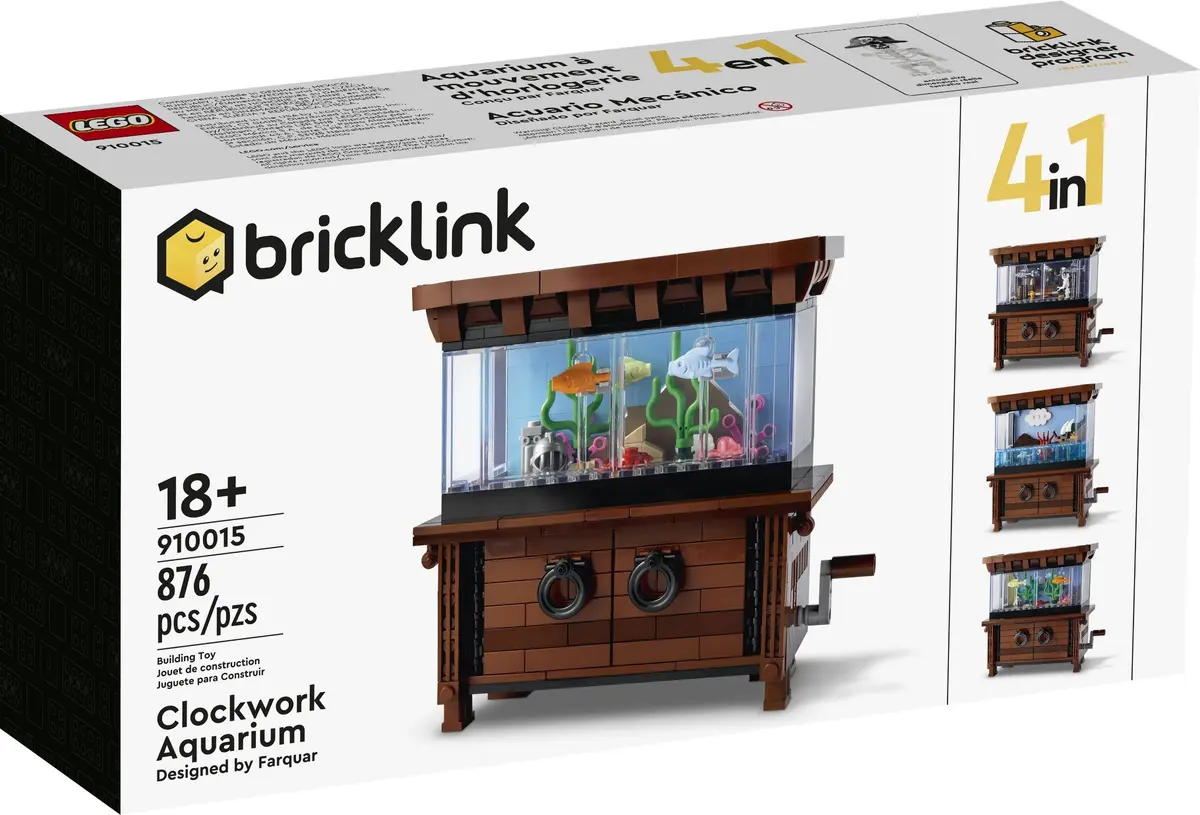 LEGO BrickLink 910015 Clockwork Aquarium set, image 3