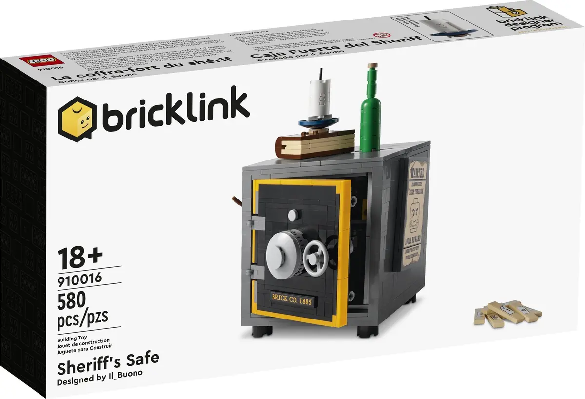 LEGO BrickLink 910016 Sheriff's Safe set, image 5