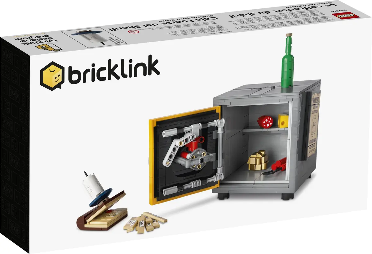 LEGO BrickLink 910016 Sheriff's Safe set, image 3
