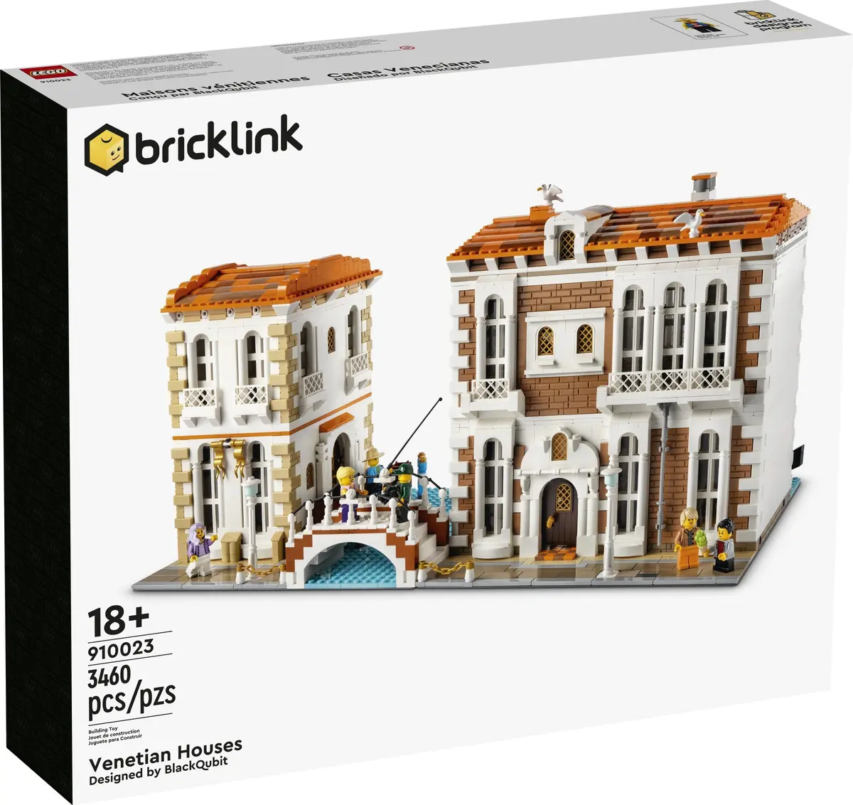LEGO BrickLink 910023 Venetian Houses set, image 2