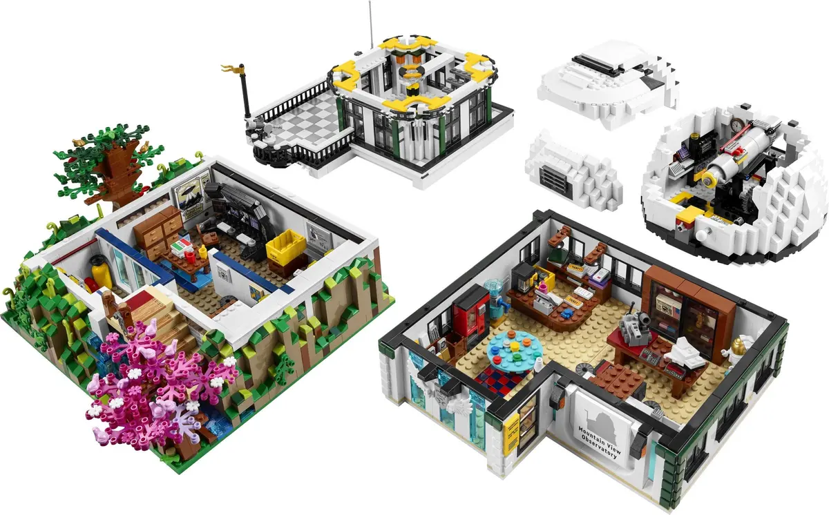 LEGO BrickLink 910027 Mountain View Observatory set, image 2