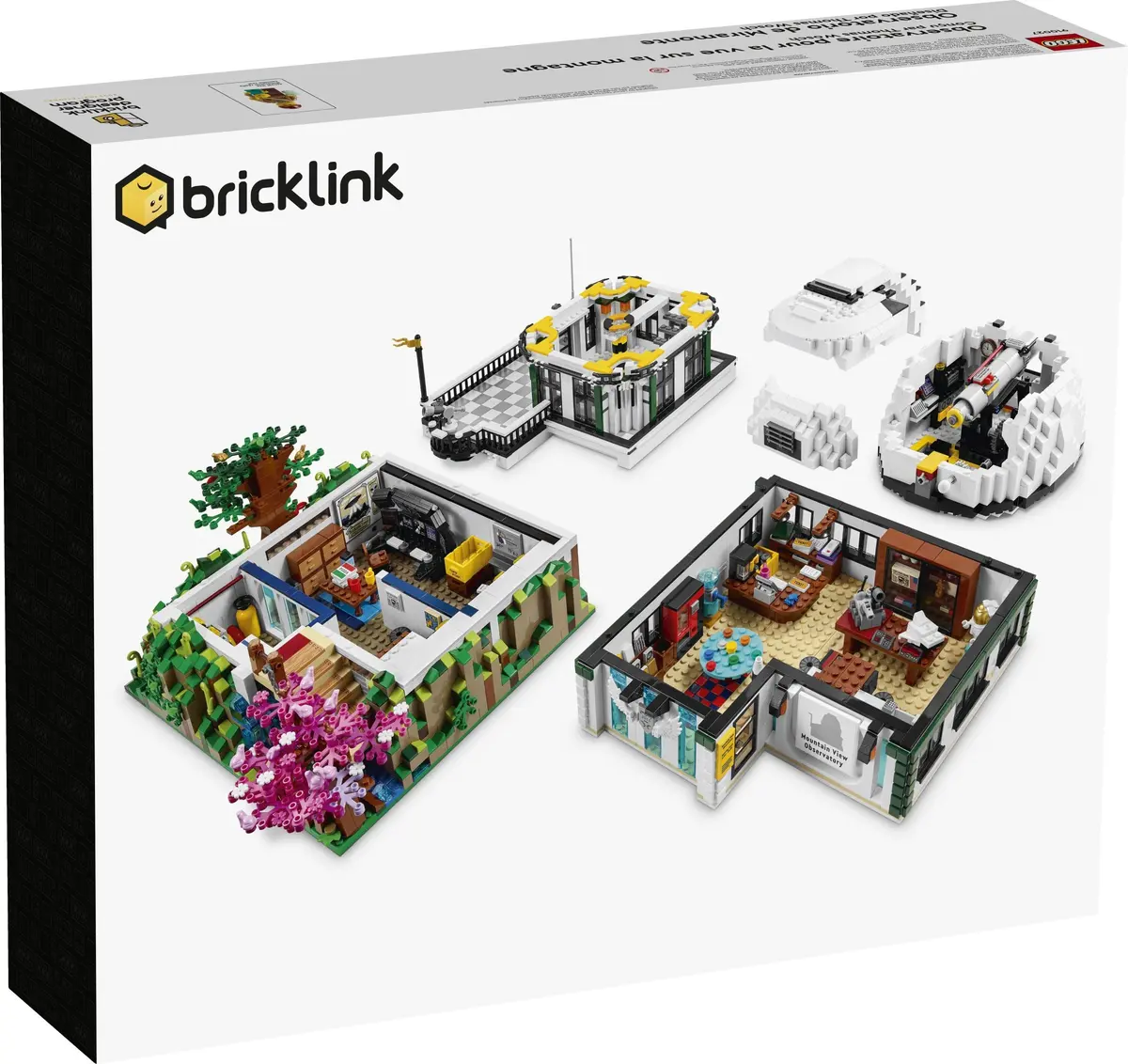 LEGO BrickLink 910027 Mountain View Observatory set, image 4