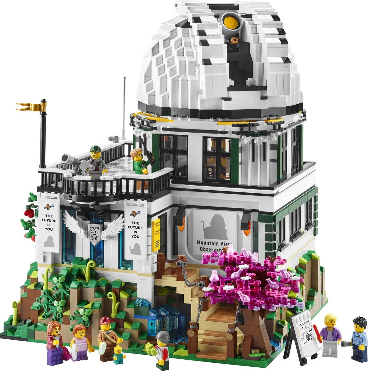 LEGO BrickLink 910027 Mountain View Observatory set, image 5