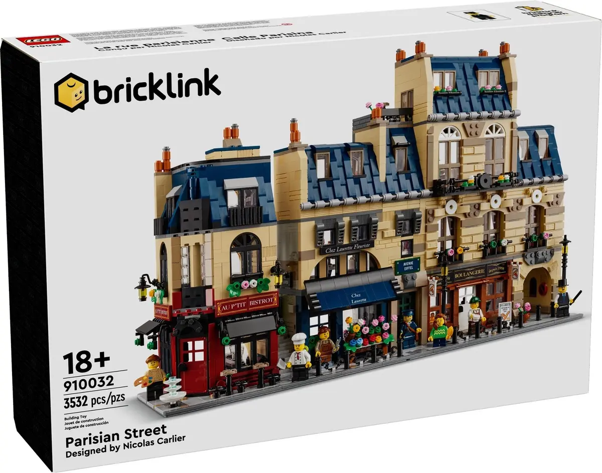 LEGO BrickLink 910032 Parisian Street set, image 4
