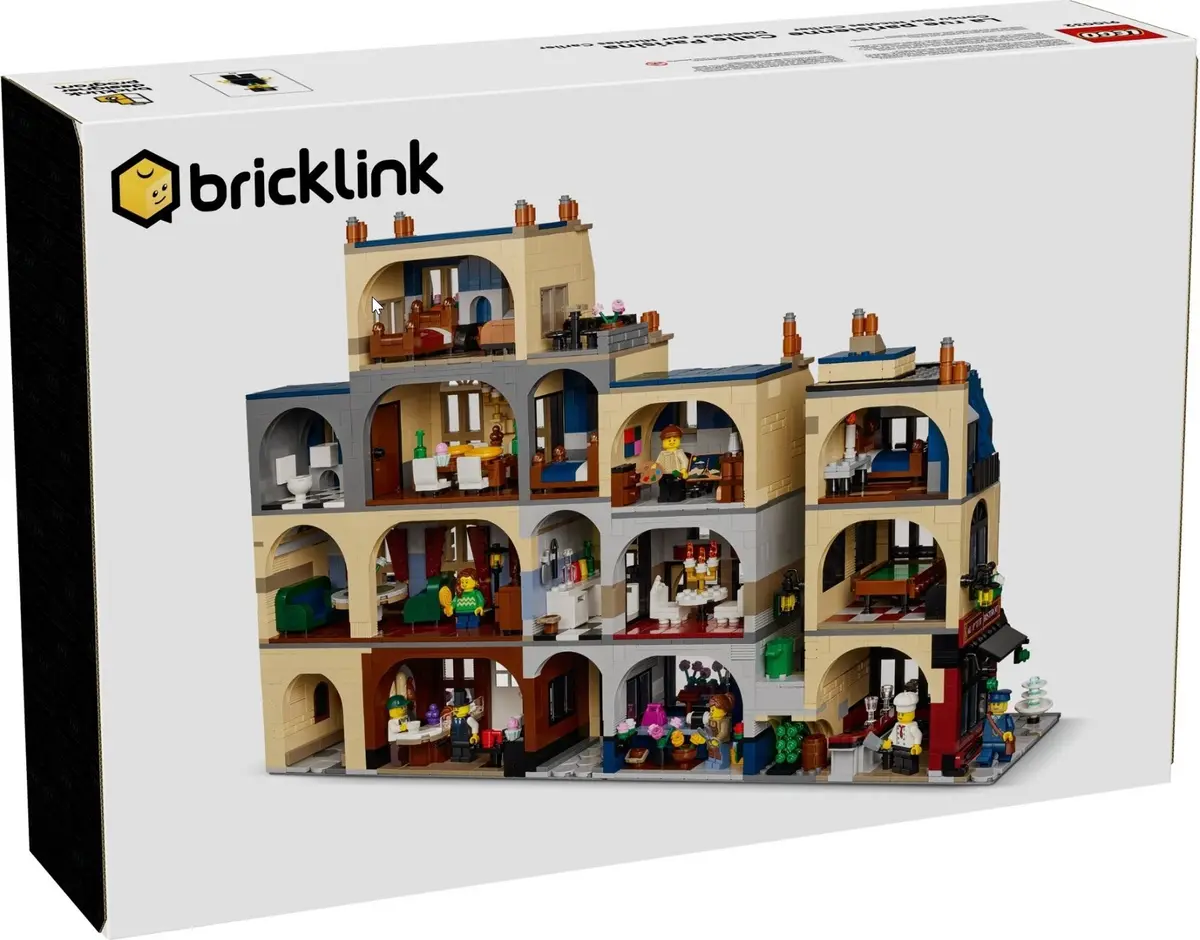 LEGO BrickLink 910032 Parisian Street set, image 5