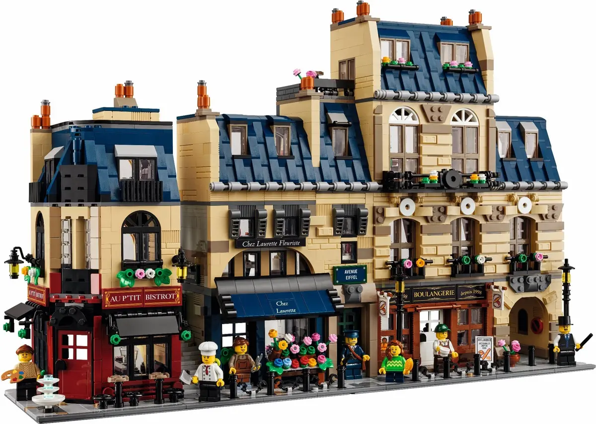 LEGO BrickLink 910032 Parisian Street set, image 7