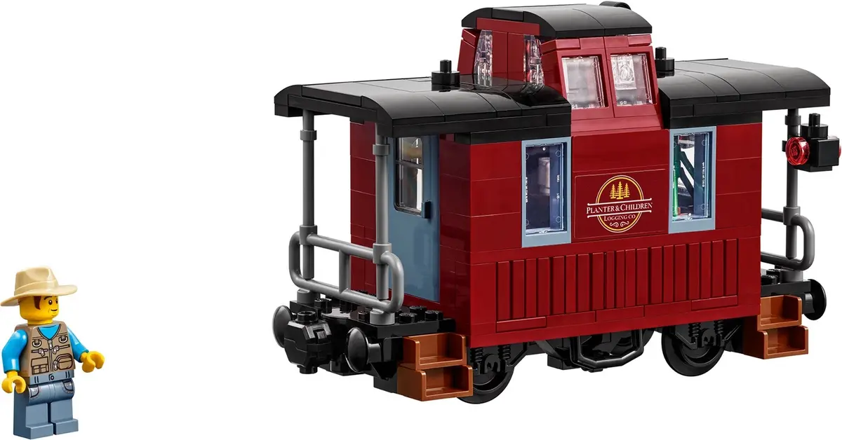 LEGO BrickLink 910035 Logging Railway set, image 7
