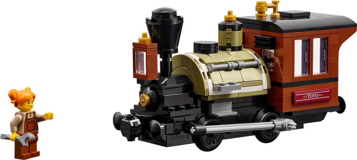LEGO BrickLink 910035 Logging Railway set, image 4