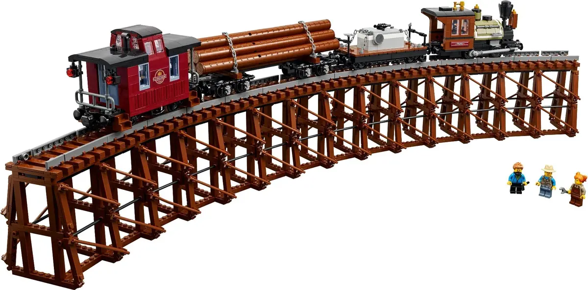 LEGO BrickLink 910035 Logging Railway set, image 2