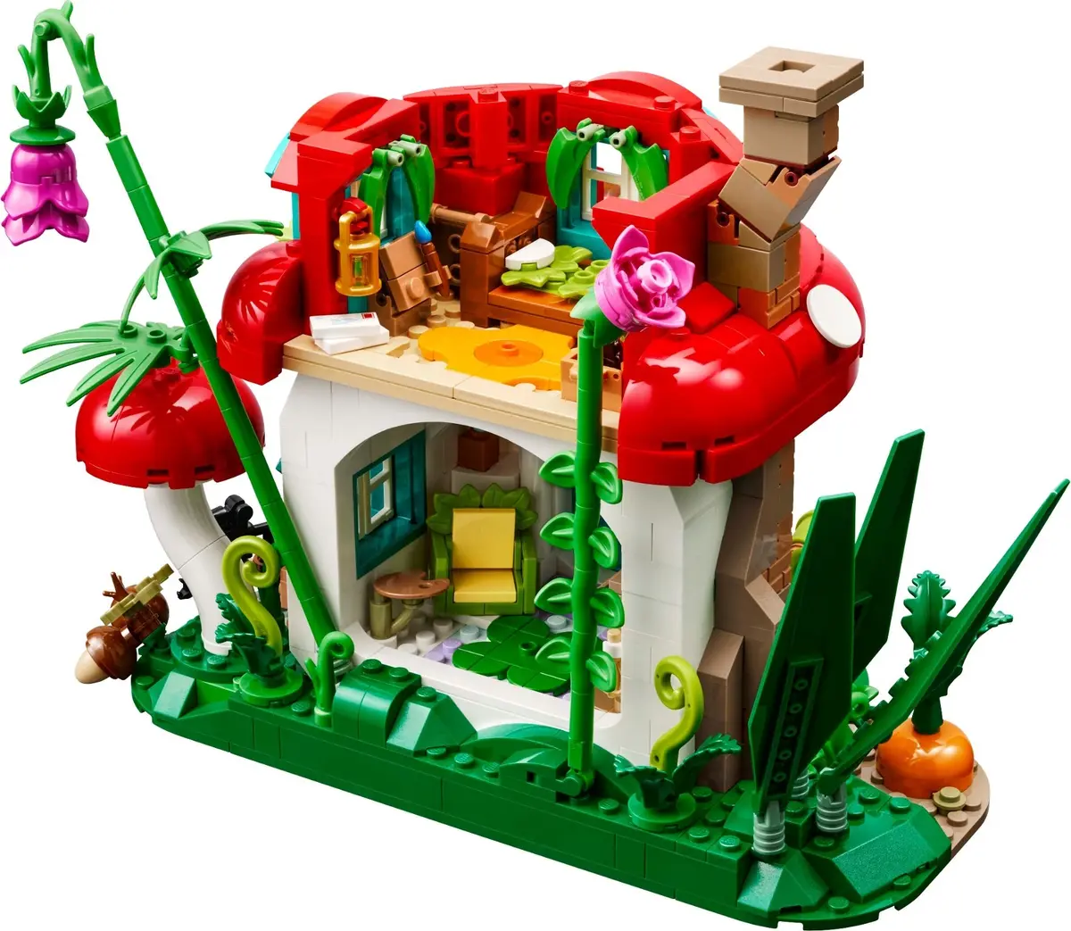 LEGO BrickLink 910037 Mushroom House set, image 4