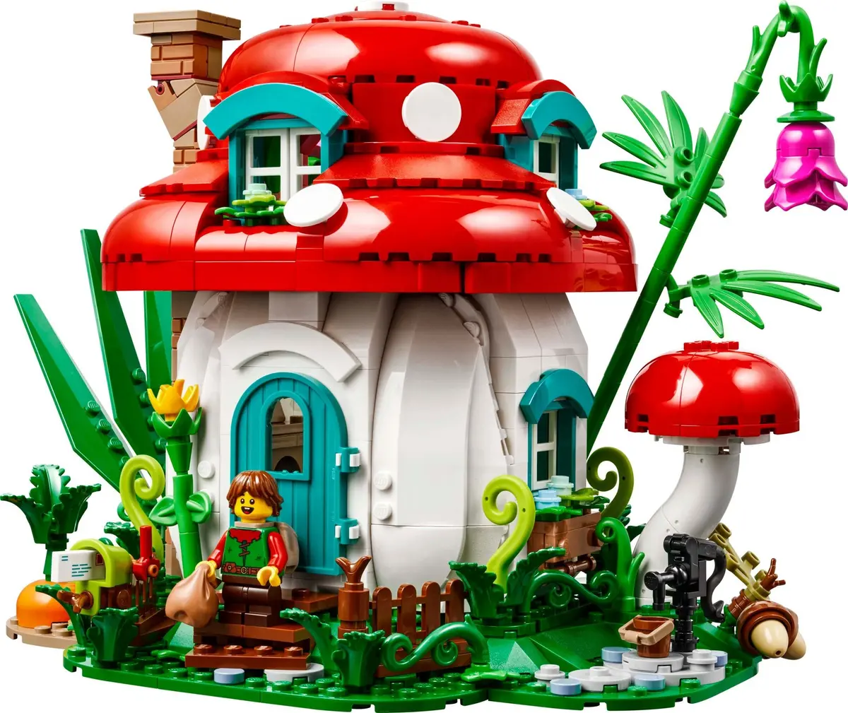 LEGO BrickLink 910037 Mushroom House set, image 6