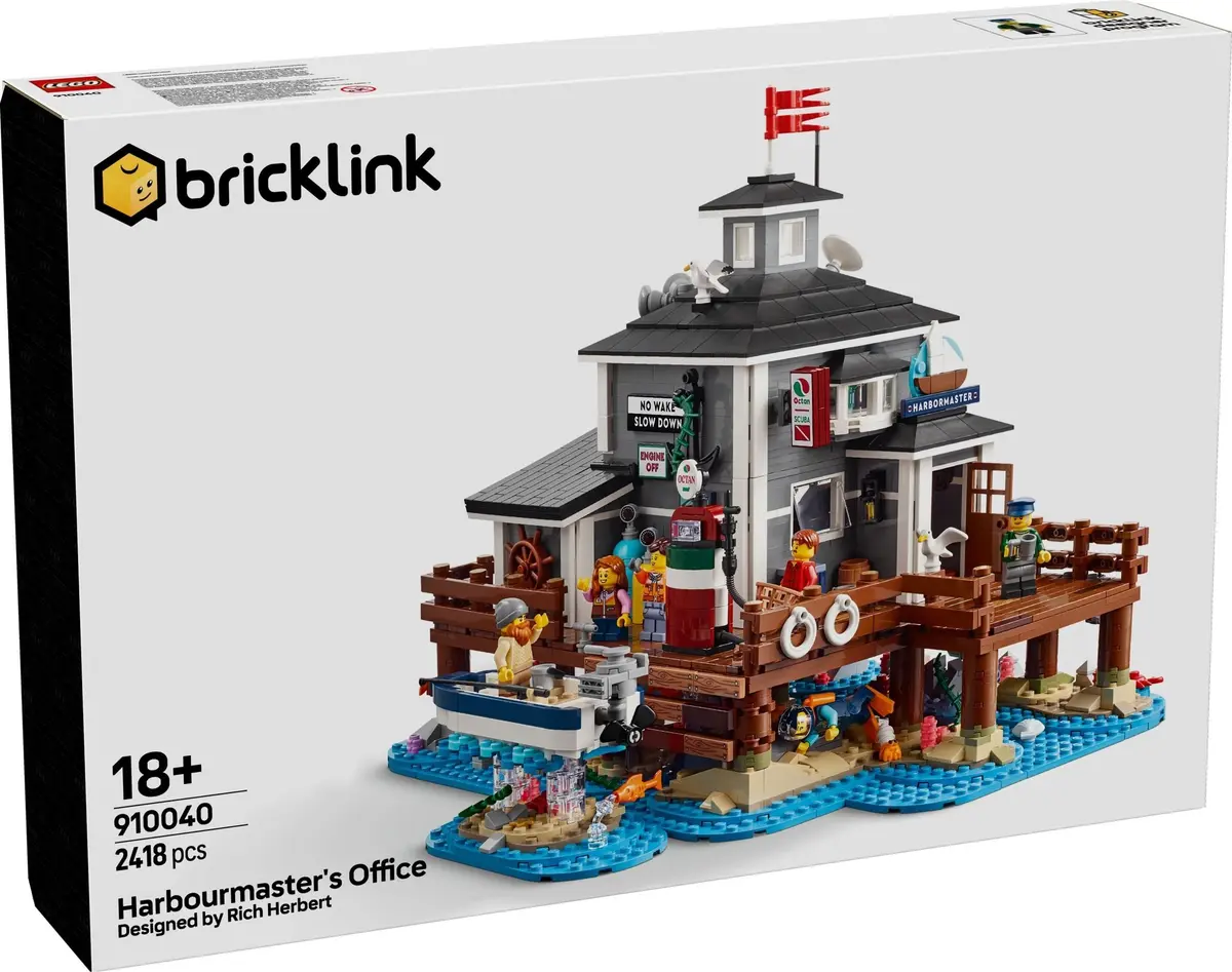 LEGO BrickLink 910040 Harbourmaster's Office set, image 7