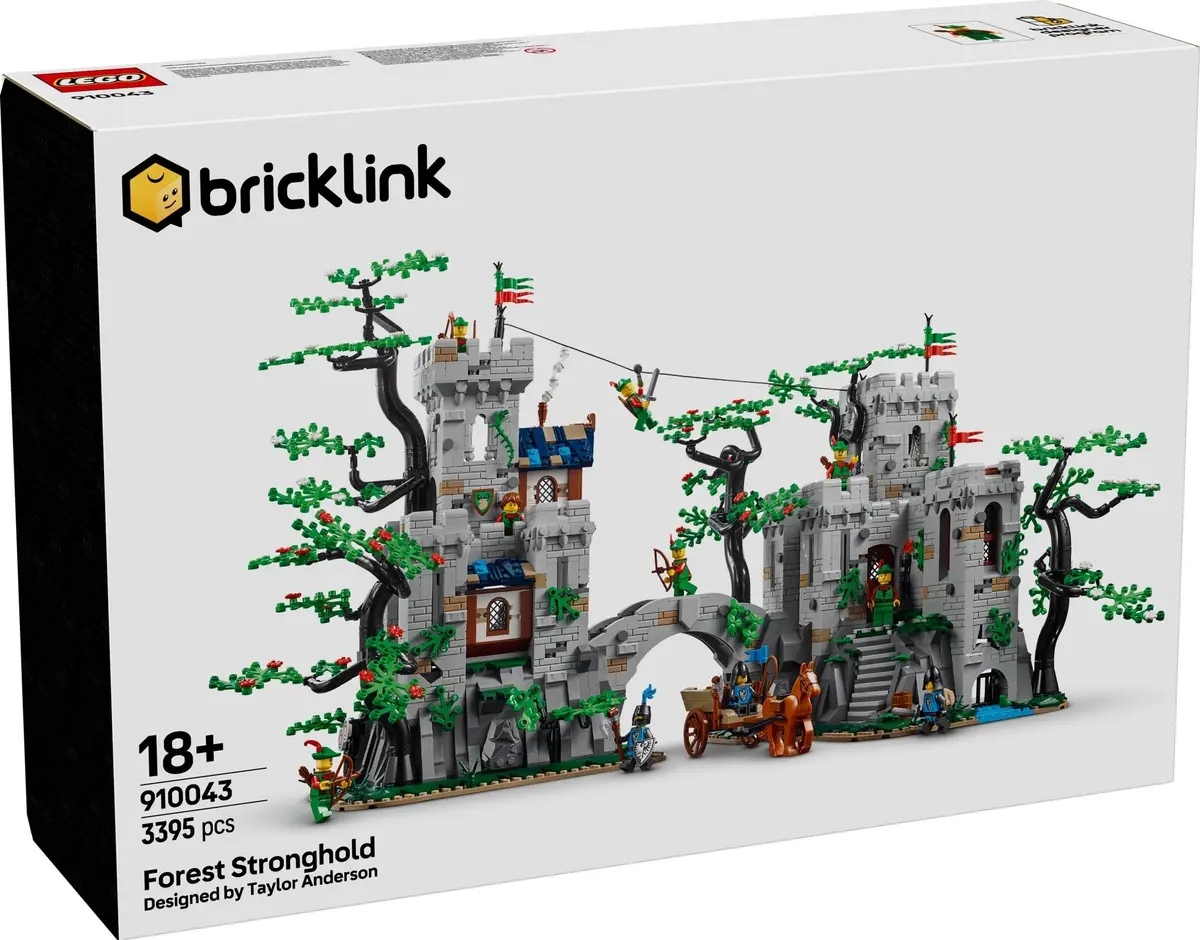 LEGO BrickLink 910043 Forest Stronghold set, image 7