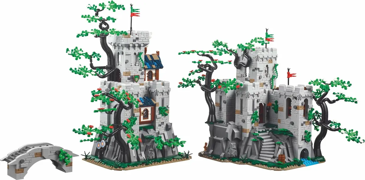 LEGO BrickLink 910043 Forest Stronghold set, image 2