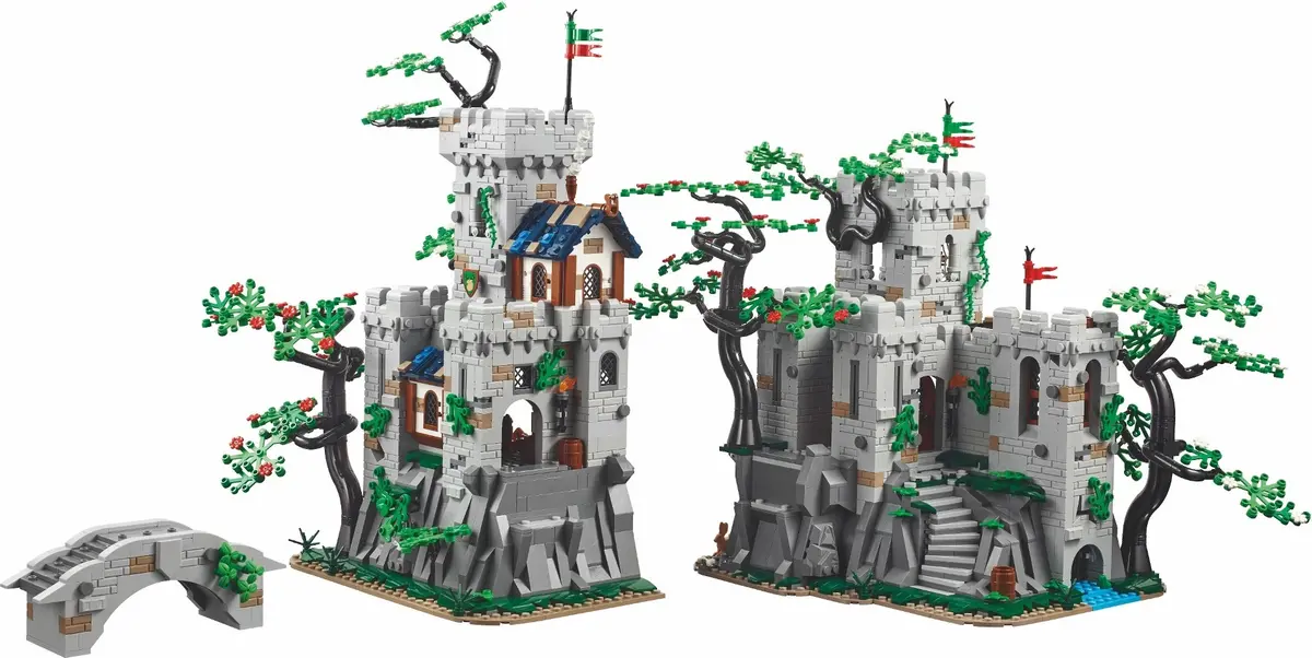 LEGO BrickLink 910043 Forest Stronghold set, image 3