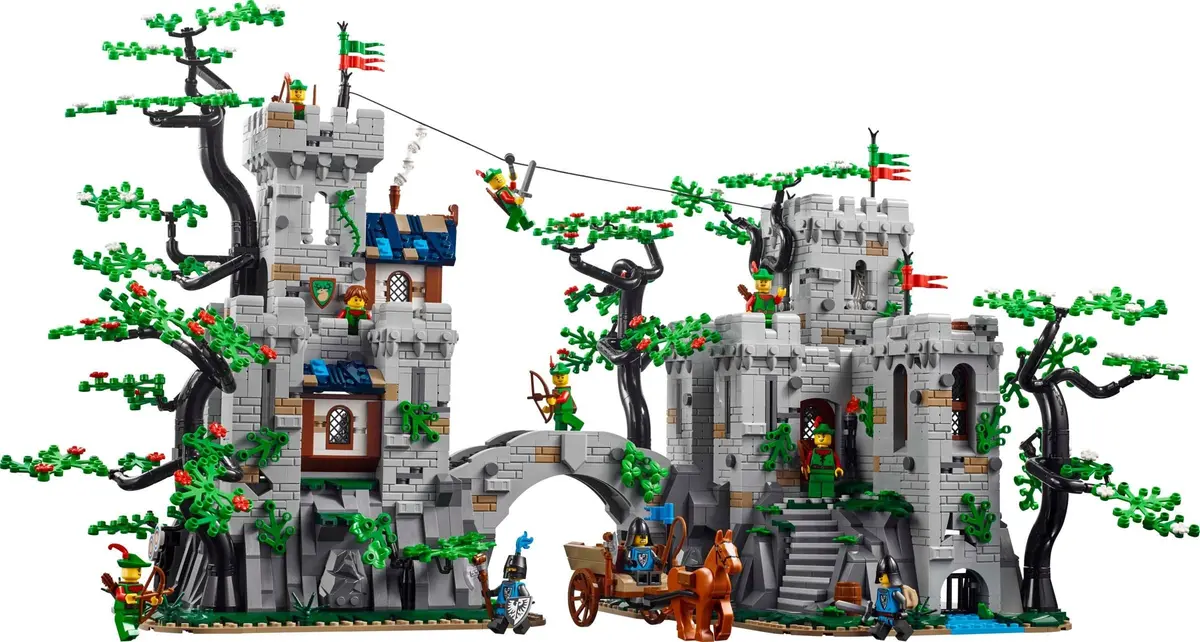 LEGO BrickLink 910043 Forest Stronghold set