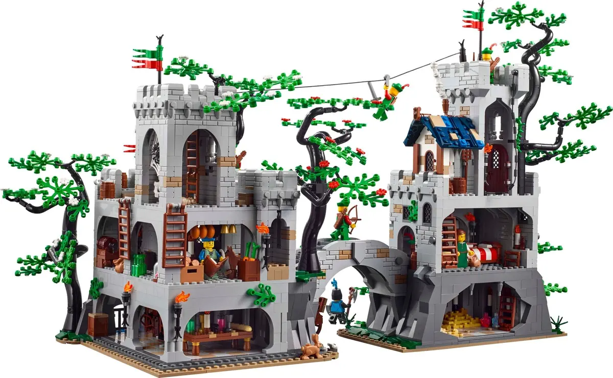 LEGO BrickLink 910043 Forest Stronghold set, image 6
