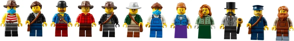 LEGO BrickLink 910044 Wild West Train set, image 9