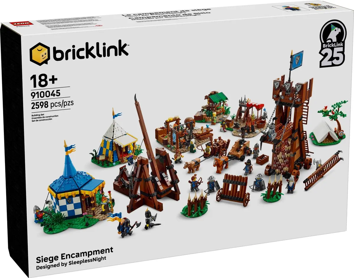 LEGO BrickLink 910045 Siege Encampment set, image 9