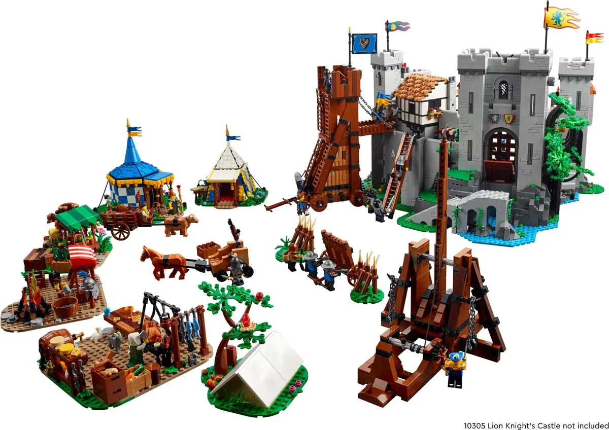 LEGO BrickLink 910045 Siege Encampment set, image 5