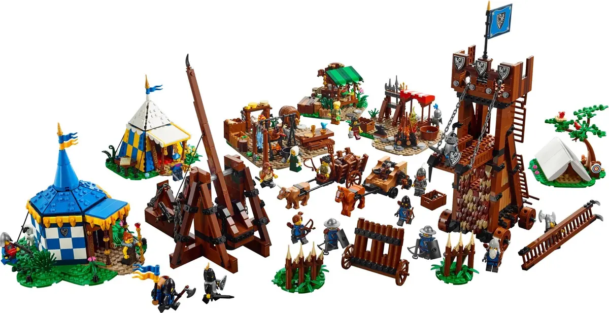 LEGO BrickLink 910045 Siege Encampment set
