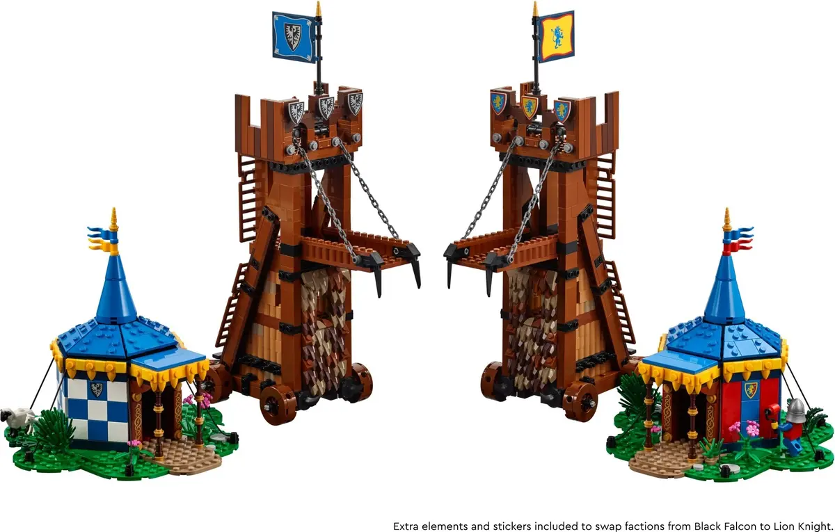 LEGO BrickLink 910045 Siege Encampment set, image 4