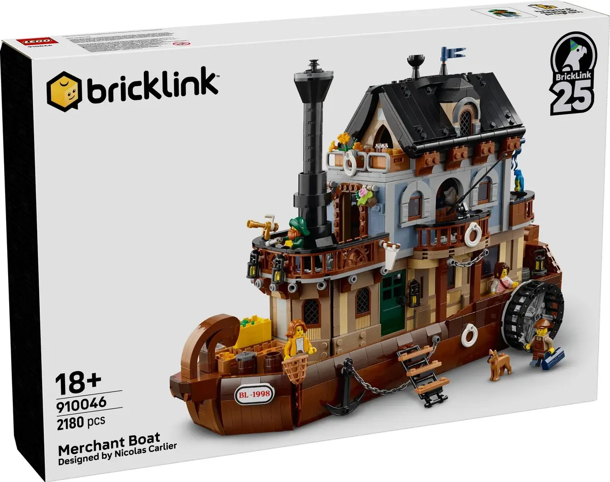 LEGO BrickLink 910046 Merchant Boat set, image 5