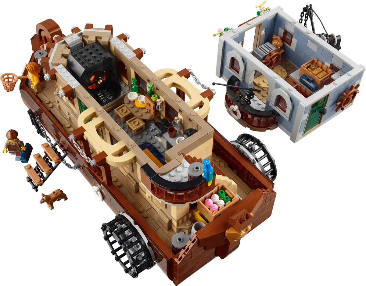 LEGO BrickLink 910046 Merchant Boat set, image 4