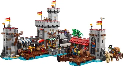 LEGO BrickLink 910047 Medieval Seaside Market set