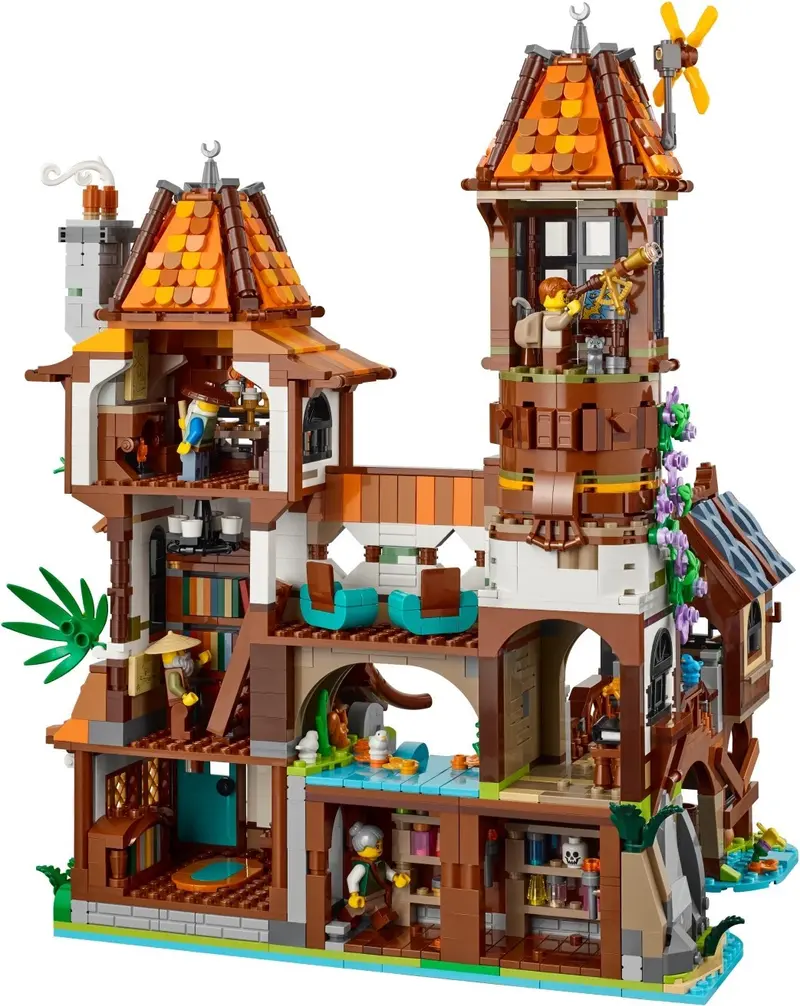 LEGO BrickLink 910048 Riverside Scholars set, image 2