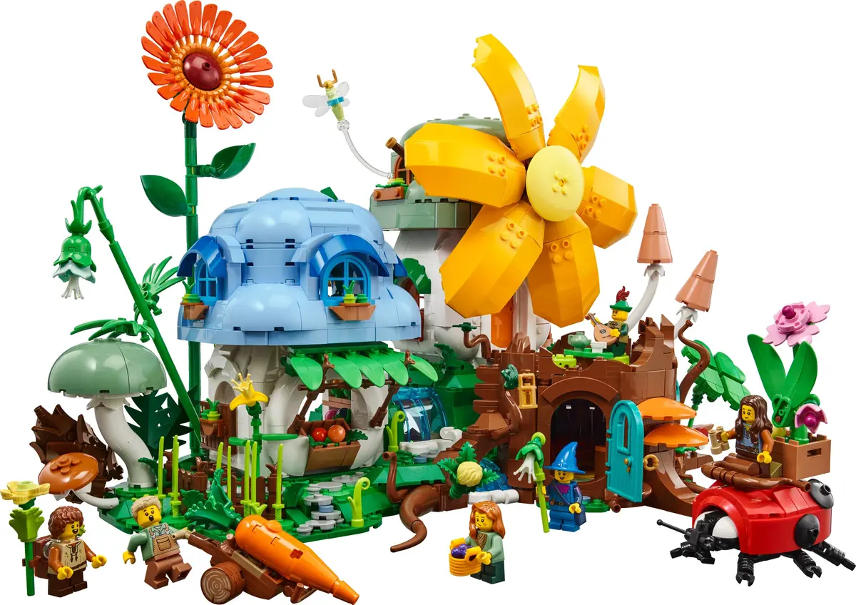 LEGO BrickLink 910051 Mushroom Village set