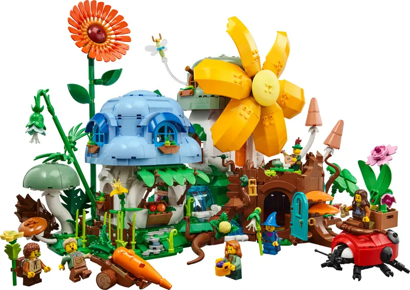LEGO BrickLink 910051 Mushroom Village set
