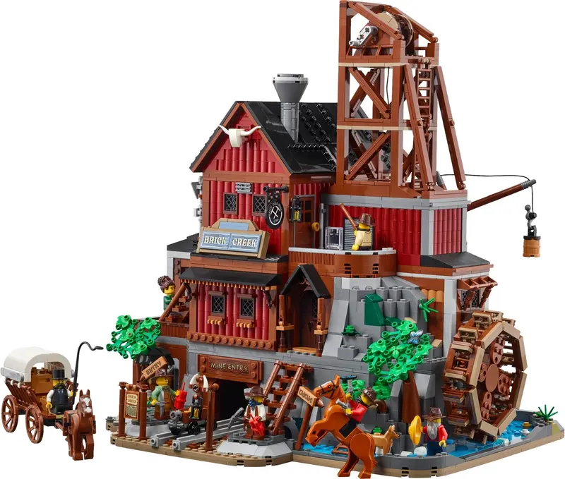 LEGO BrickLink 910055 Gold Mine Expedition set