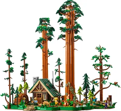LEGO BrickLink 910058 Sequoia Tree Trail set