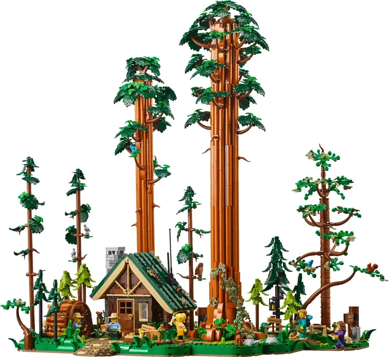 LEGO BrickLink 910058 Sequoia Tree Trail set