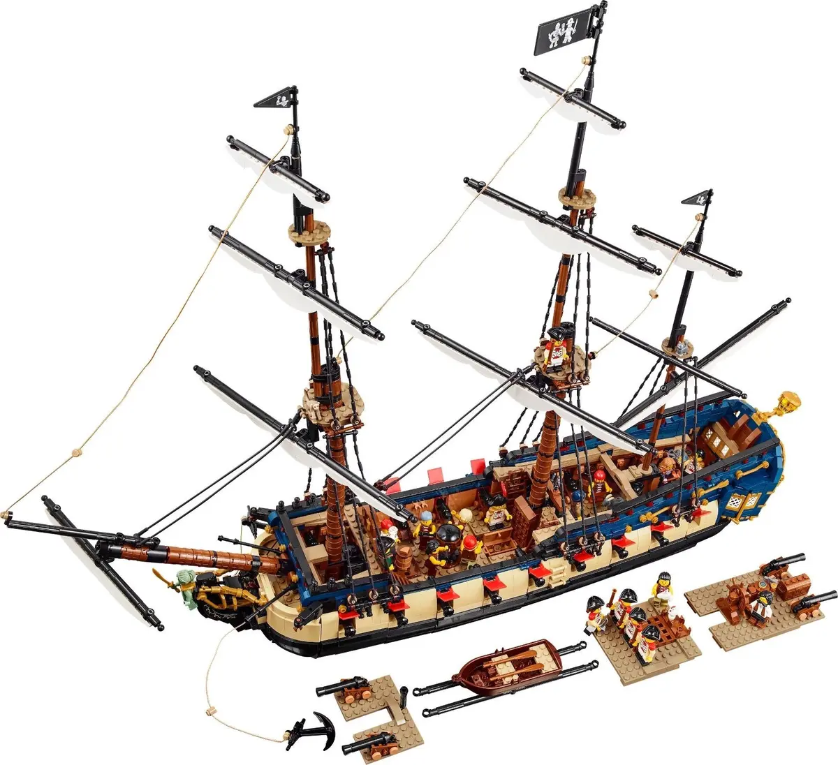 LEGO BrickLink 910059 Privateer Frigate Fortuna set, image 4