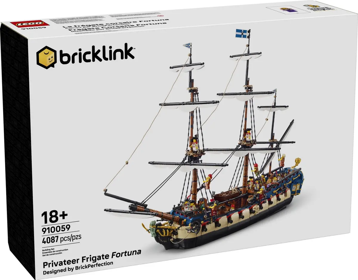 LEGO BrickLink 910059 Privateer Frigate Fortuna set, image 9