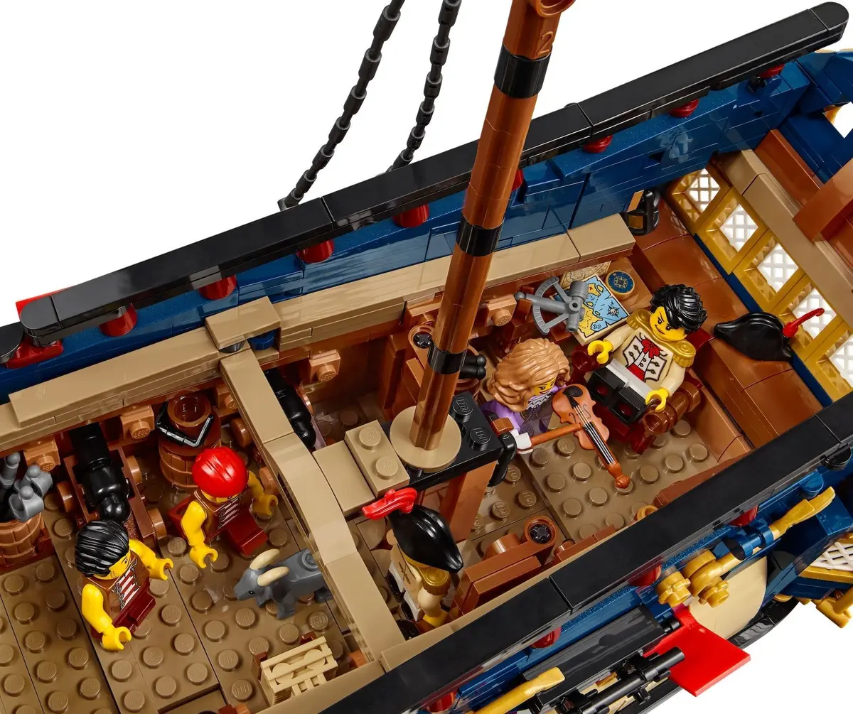 LEGO BrickLink 910059 Privateer Frigate Fortuna set, image 6