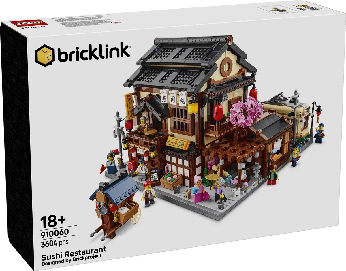 LEGO BrickLink 910060 Sushi Restaurant set, image 7