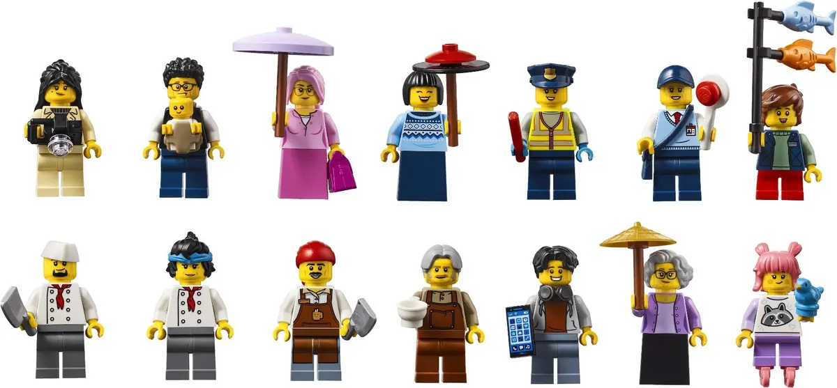 LEGO BrickLink 910060 Sushi Restaurant set, image 4