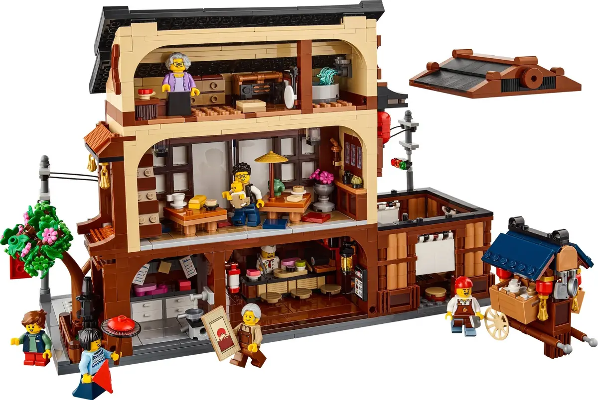 LEGO BrickLink 910060 Sushi Restaurant set, image 5