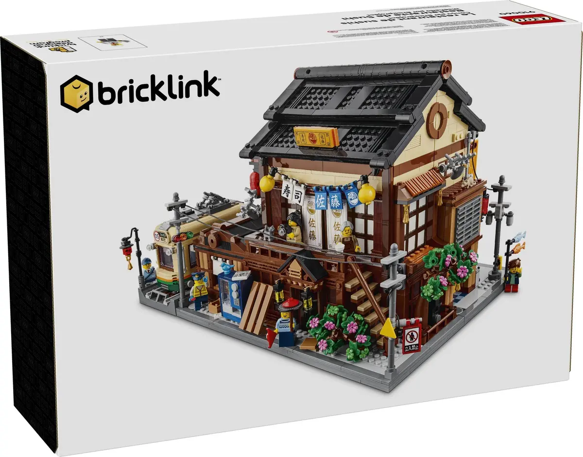 LEGO BrickLink 910060 Sushi Restaurant set, image 9
