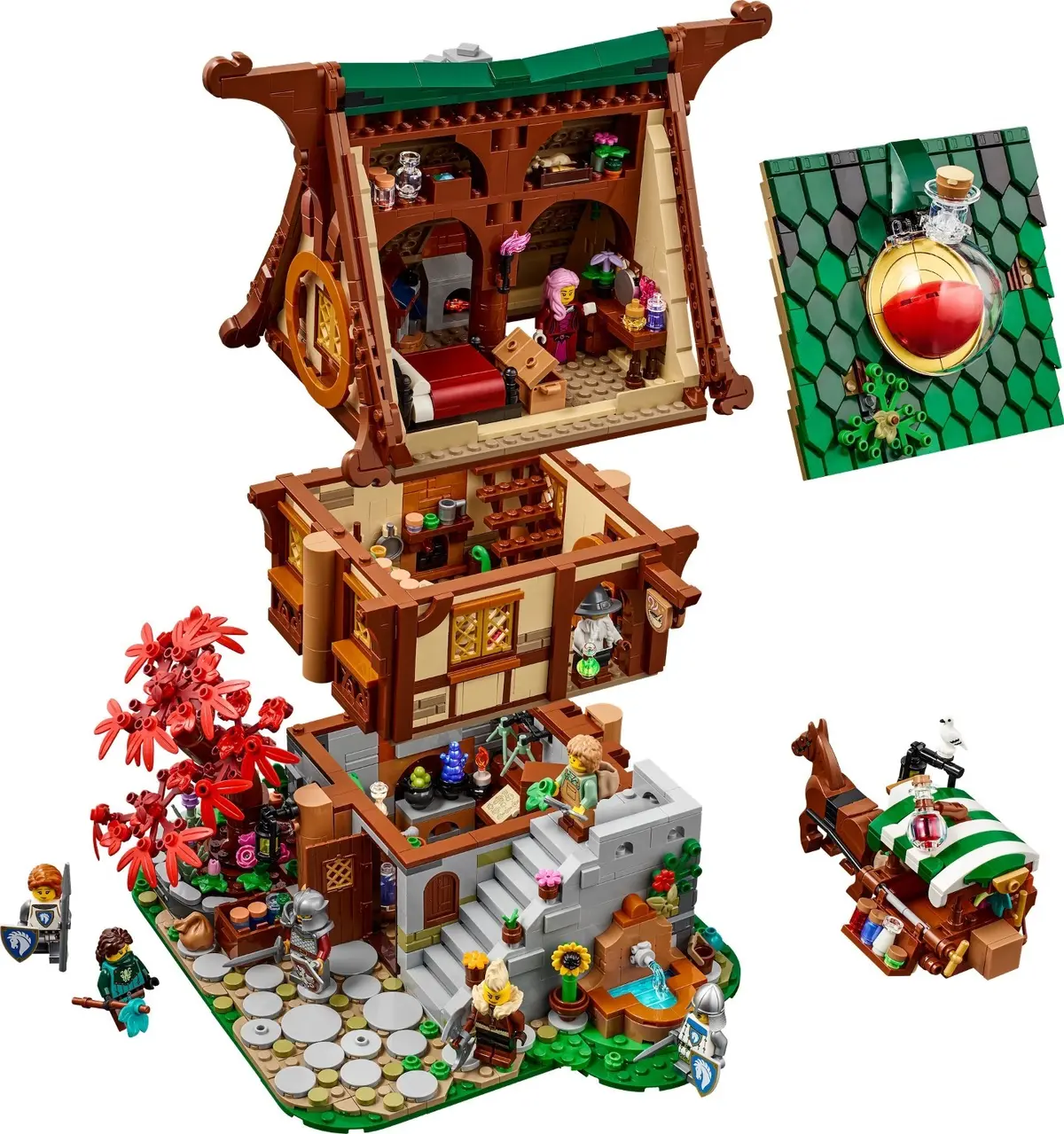 LEGO BrickLink 910062 Alchemist's Shop set, image 2