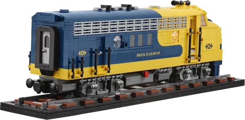 LEGO BrickLink 910066 Brick Railroad Locomotive set, image 3