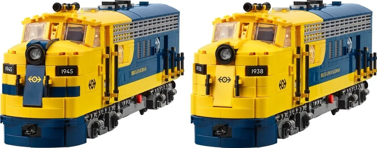 LEGO BrickLink 910066 Brick Railroad Locomotive set, image 5