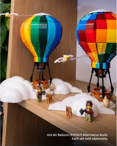 LEGO BrickLink 910067 Hot Air Balloon set, image 12