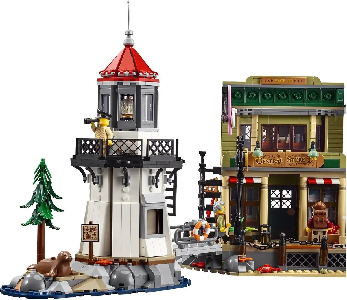 LEGO BrickLink 910069 Fisherman's Village set, image 5