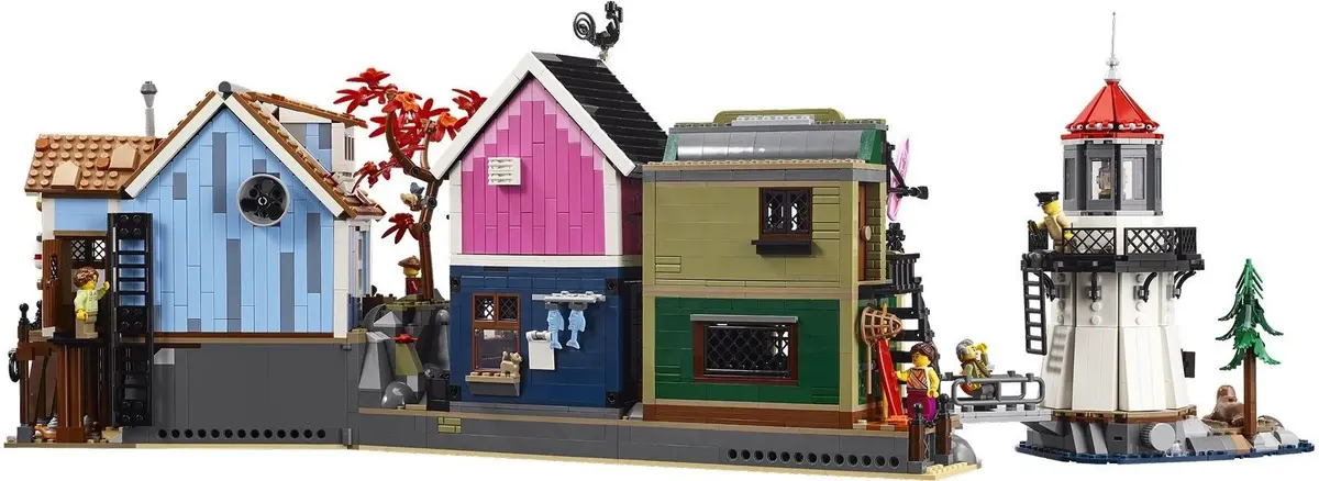 LEGO BrickLink 910069 Fisherman's Village set, image 2