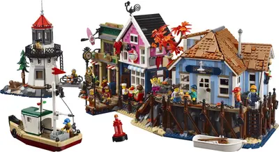 LEGO BrickLink 910069 Fisherman's Village set