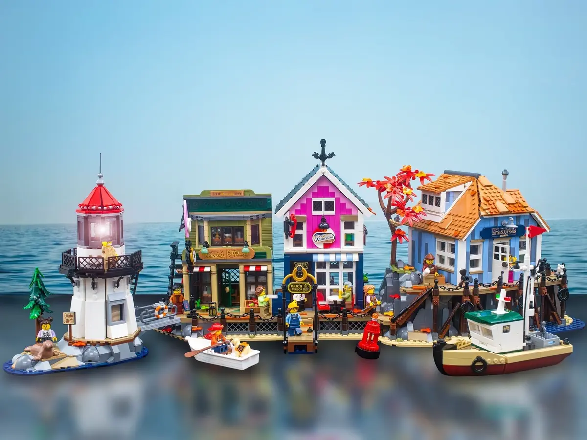 LEGO BrickLink 910069 Fisherman's Village set, image 8